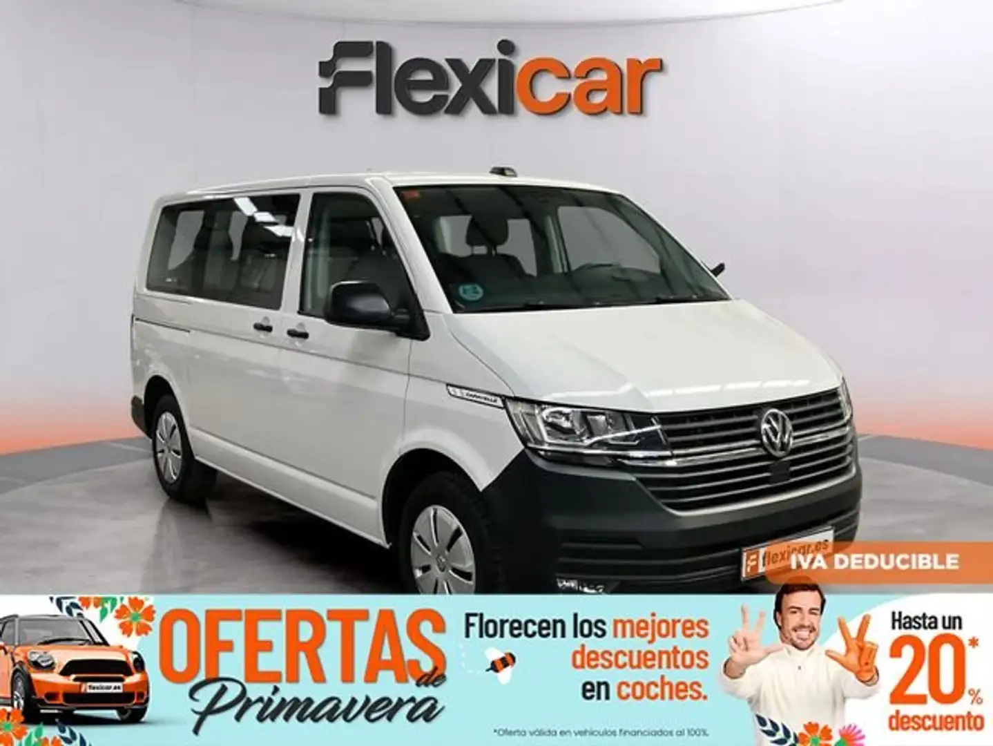 Volkswagen T5 Caravelle Corto 2.0 TDI 110kW BMT DSG Blanco - 1
