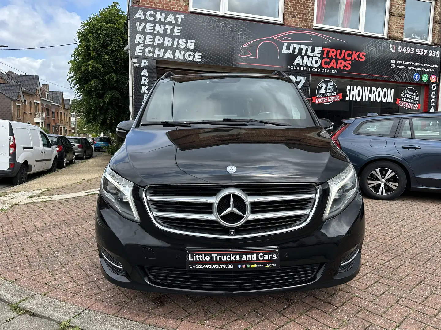 Mercedes-Benz V 250 Avantgarde EURO 6B FULL OPTIONS 7 PLACES GARANTIE Nero - 2