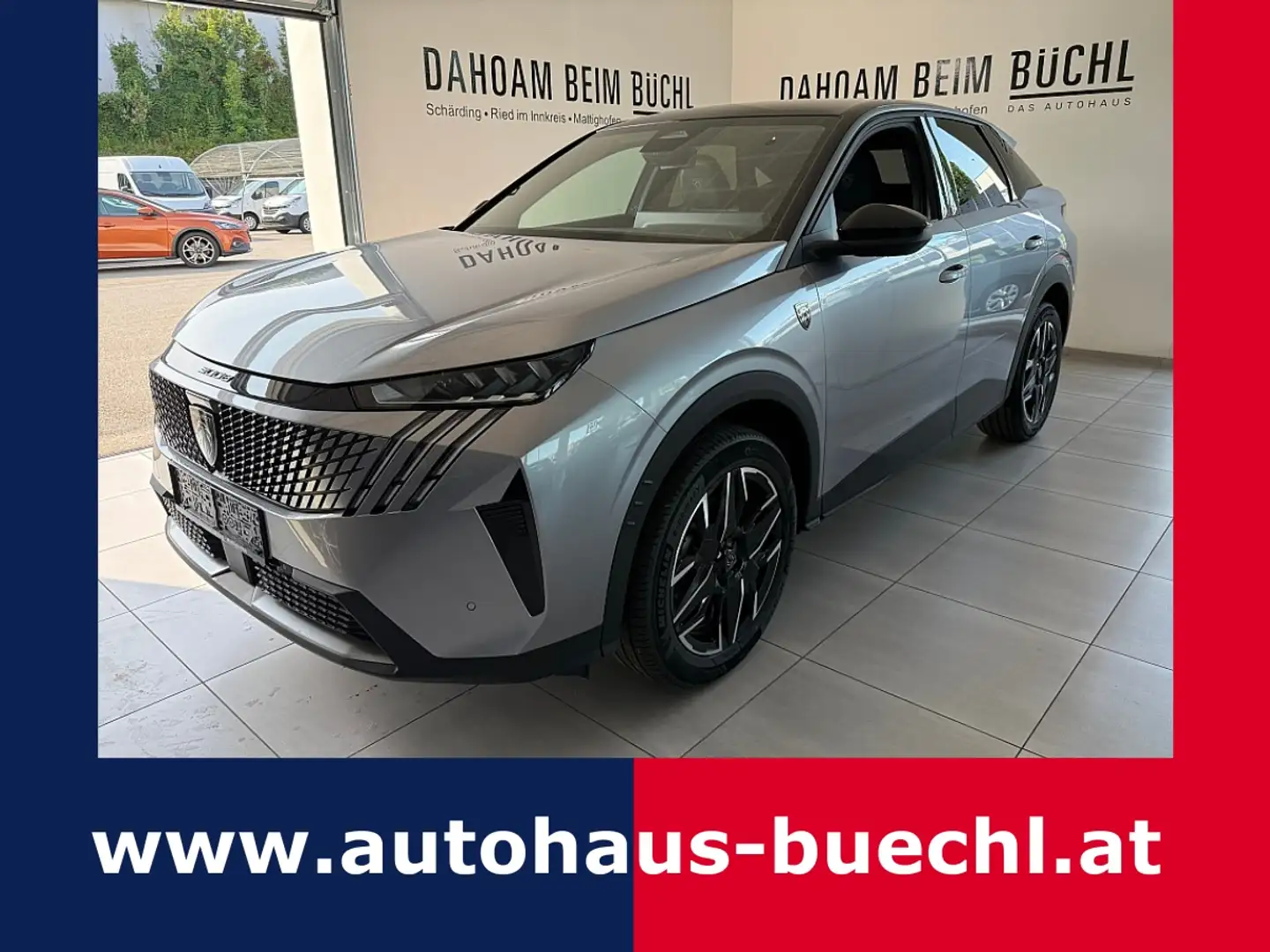 Peugeot 3008 Hybrid 136 E-DCS6 GT Aut. Gris - 1