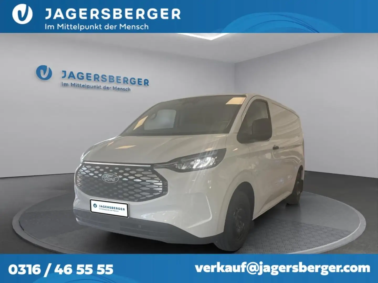 Ford E-Transit Transit Custom Kasten Elektro 160kW L1H1 320 Trend Alb - 1