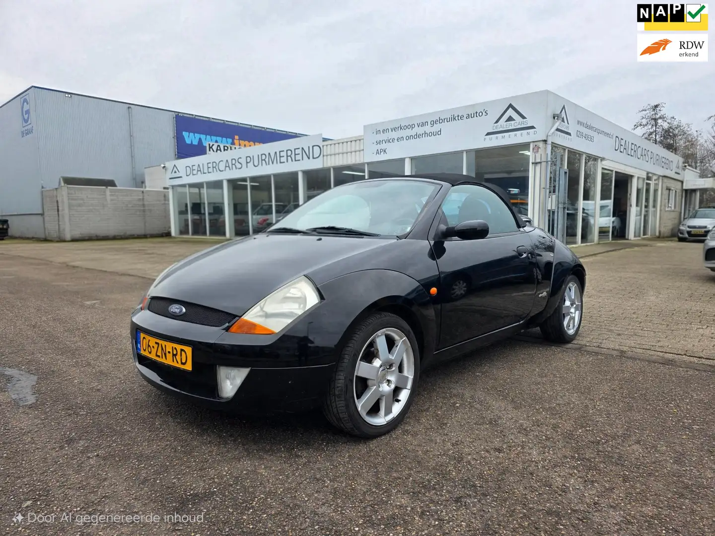 Ford Streetka 1.6 Futura Negru - 1