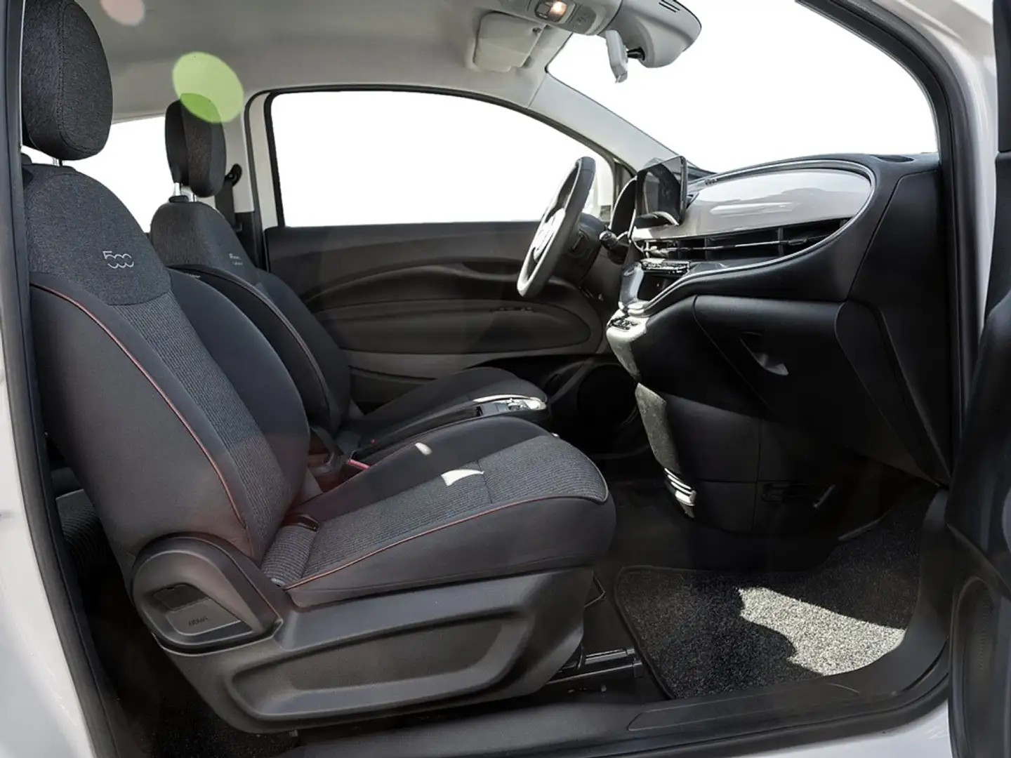 Fiat 500e Icon 23,8 kWh GRA NAVI BT APP-CON. KLIMA Weiß - 2