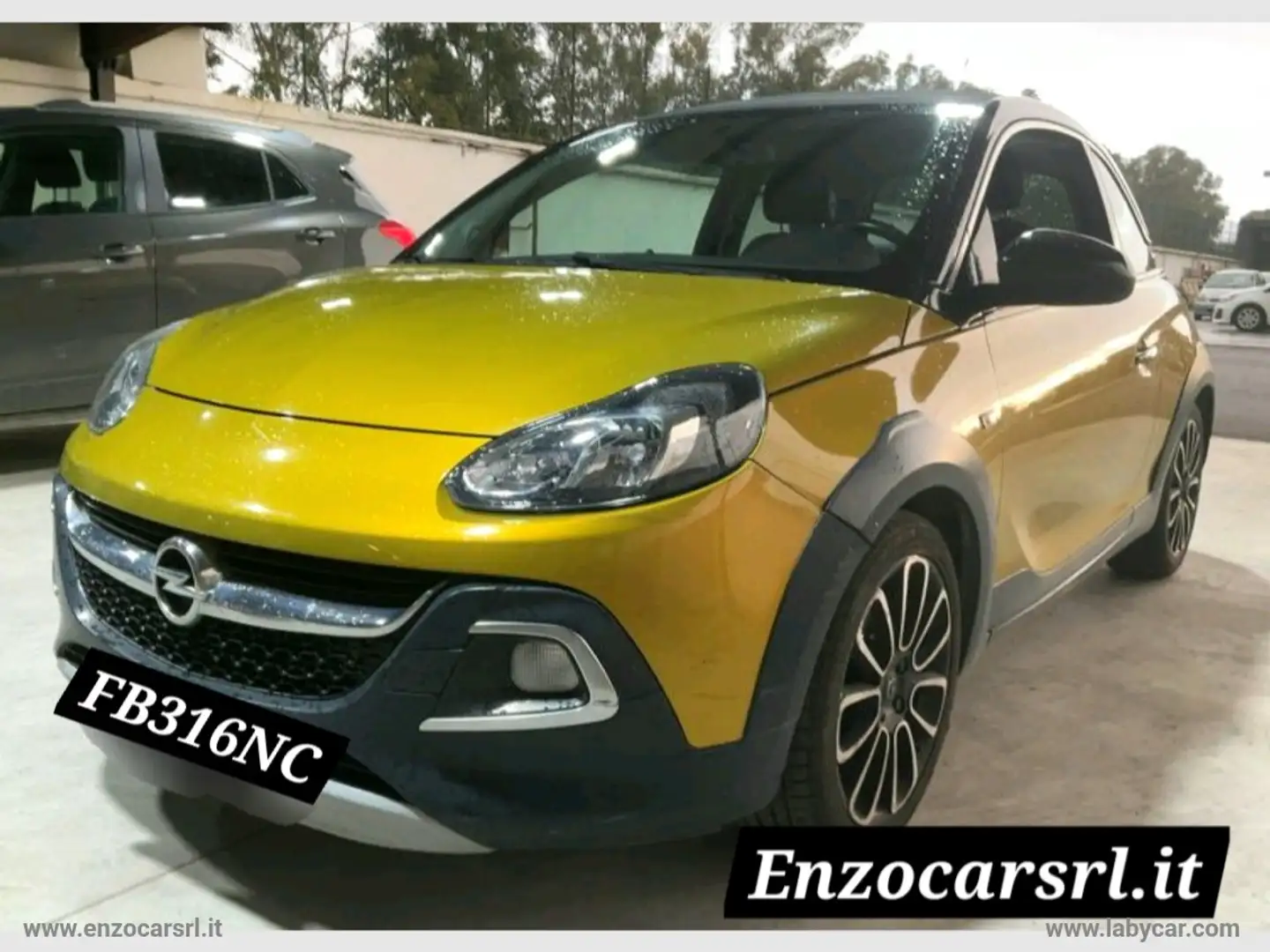 Opel Adam 1.4 87 CV GPL Tech Slam CABRIO Jaune - 1