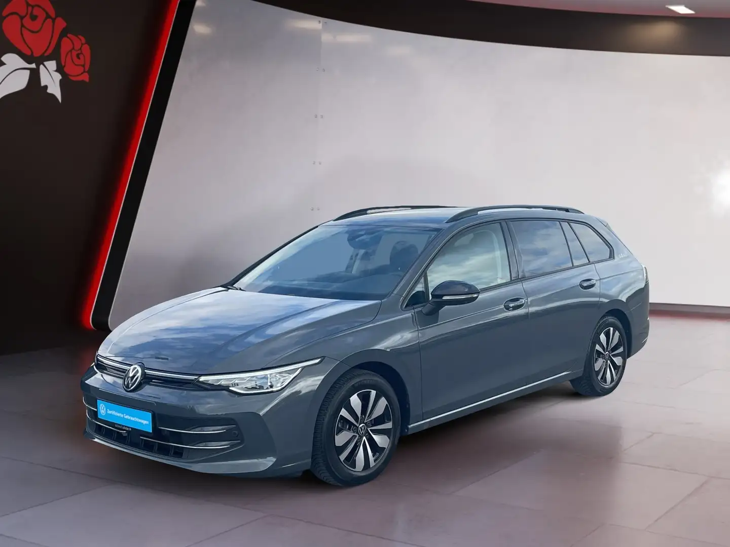 Volkswagen Golf Variant 2,0 TDI DSG Goal AHK Kamera Grijs - 2