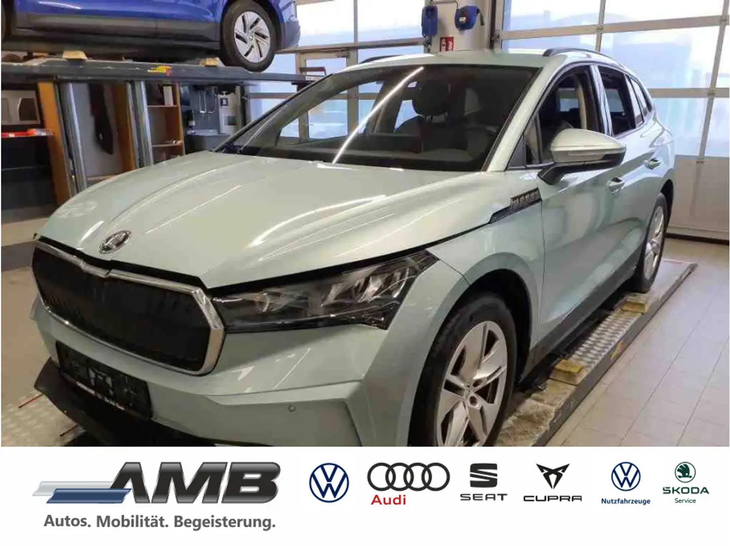 Skoda Enyaq 50 Loft/LED/ACC/Navi/Sitzhzg/RFKamera Silber - 1
