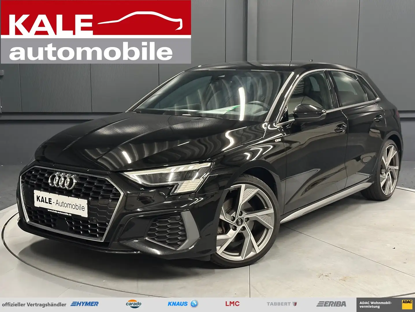 Audi A3 Sportback 40 TDI quattro S-Line*19Zoll*Matrix*HUD* Schwarz - 1