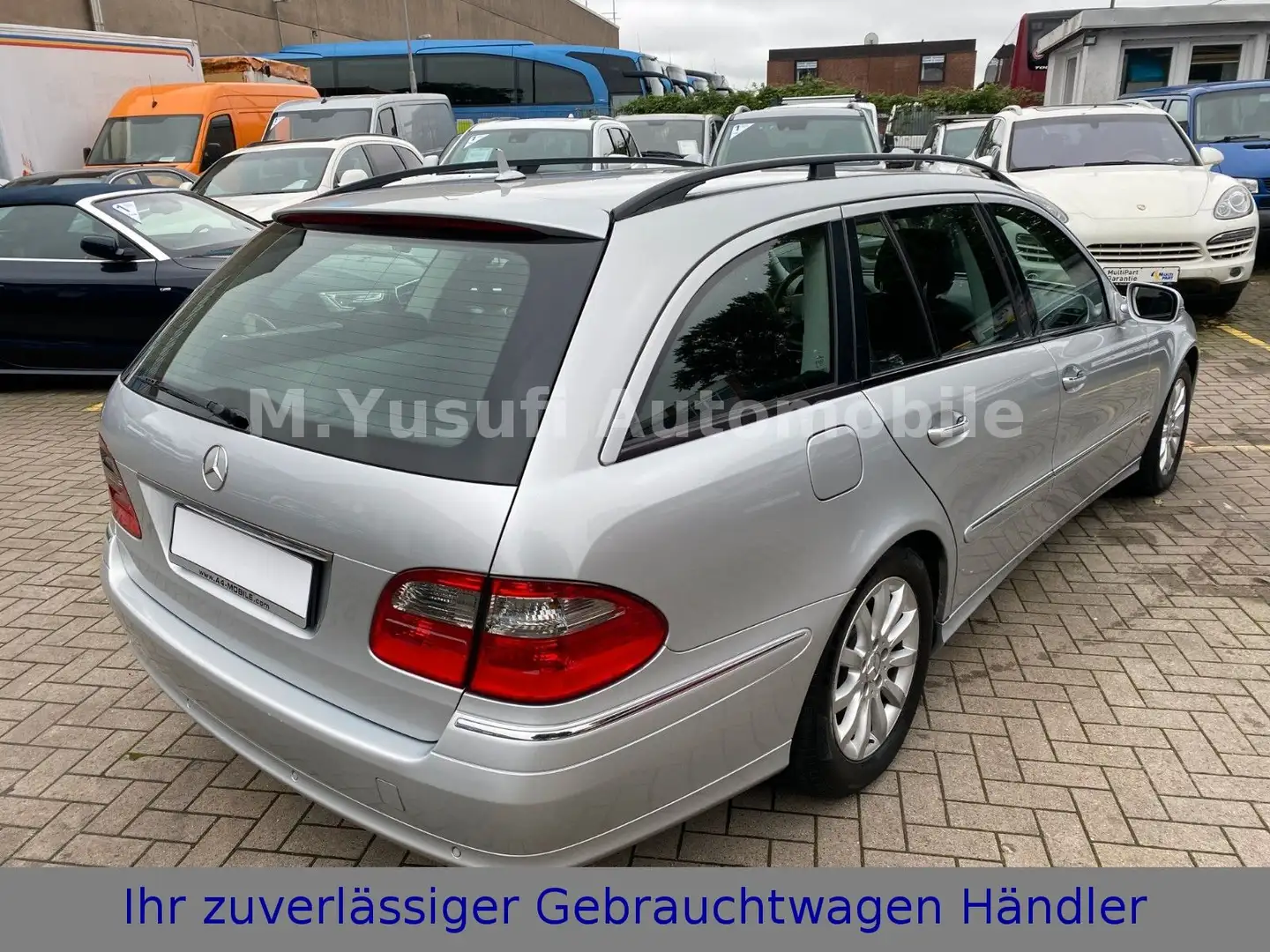 Mercedes-Benz E 220 T CDI 5G-TRONIC ELEGANCE NAVI|LEDER|XENON Silber - 2
