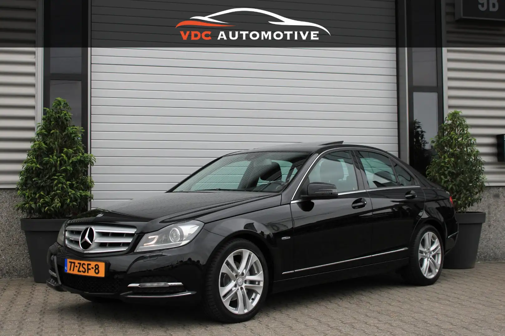 Mercedes-Benz C 180 Aut Xenon ILS | 1e Eigenaar | Schuifdak | Stoelver Noir - 1