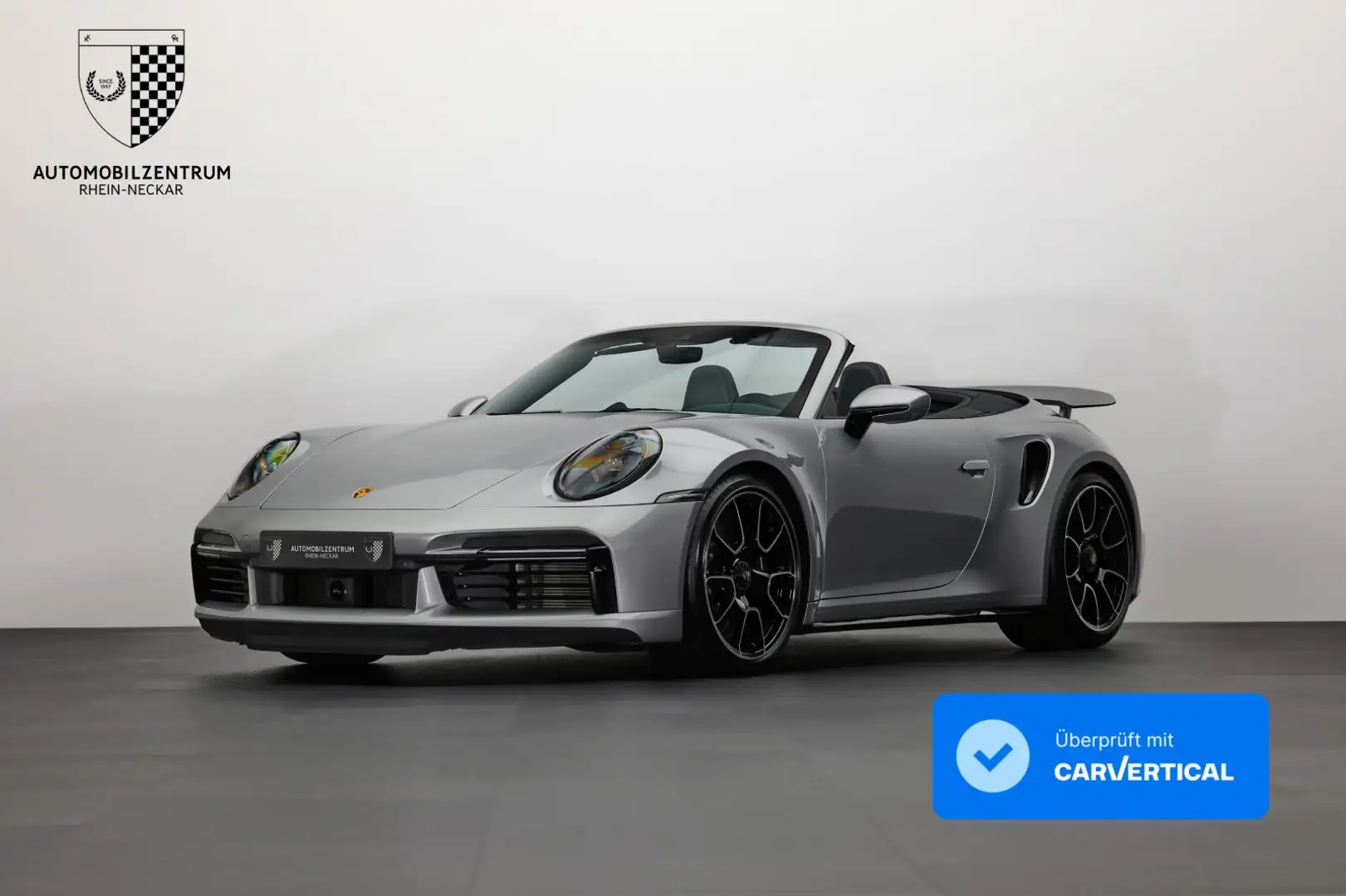 Porsche 992 992 Turbo S Cabrio InnoDrive/Sportabgas/Burmester Silber - 1