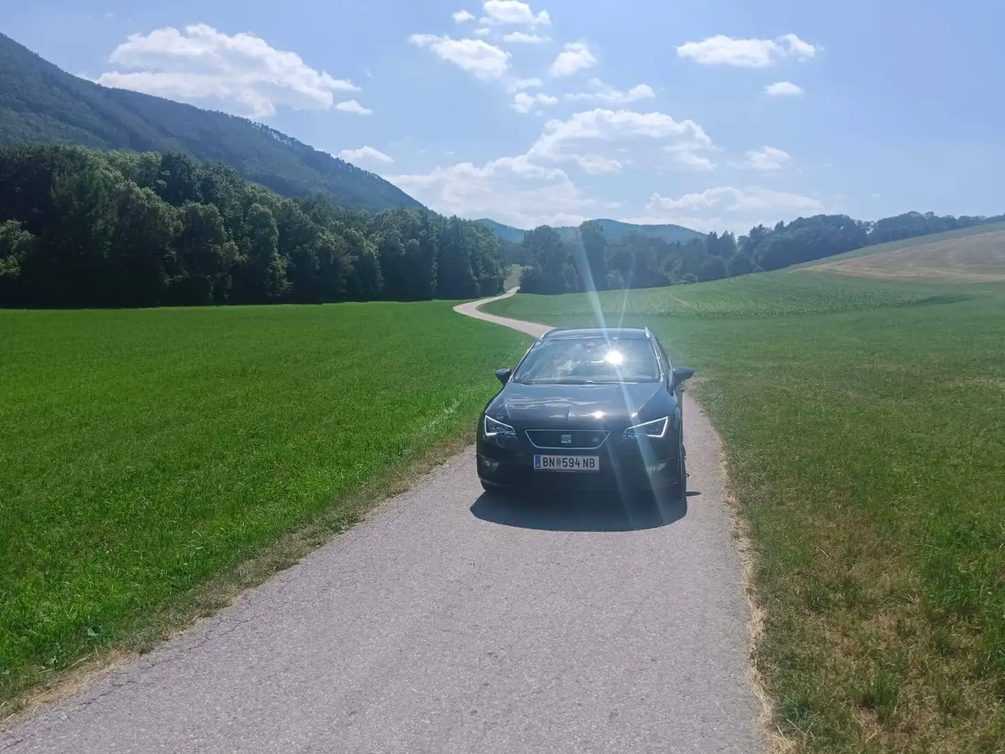 SEAT Leon Leon ST FR 2,0 TDI 150PS - Allrad, Sportfahrwerk, SHZ, AHK (abnehmbar) - guter Zustand: laufend investiert! Schwarz - 1