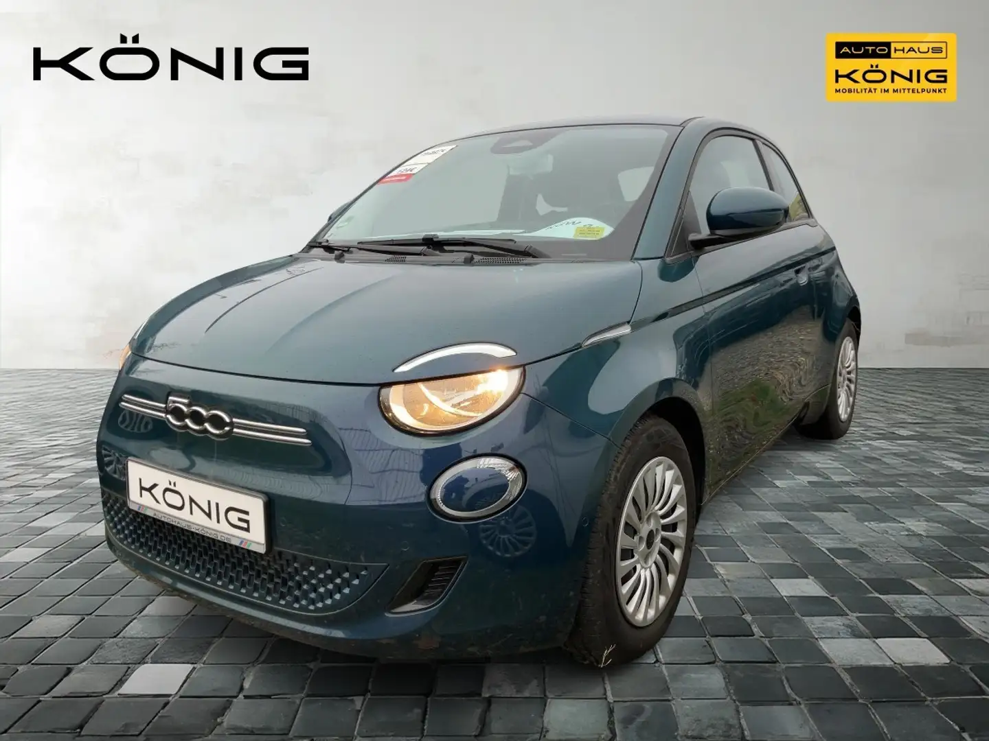 Fiat 500e Automatik, Carplay Grün - 1