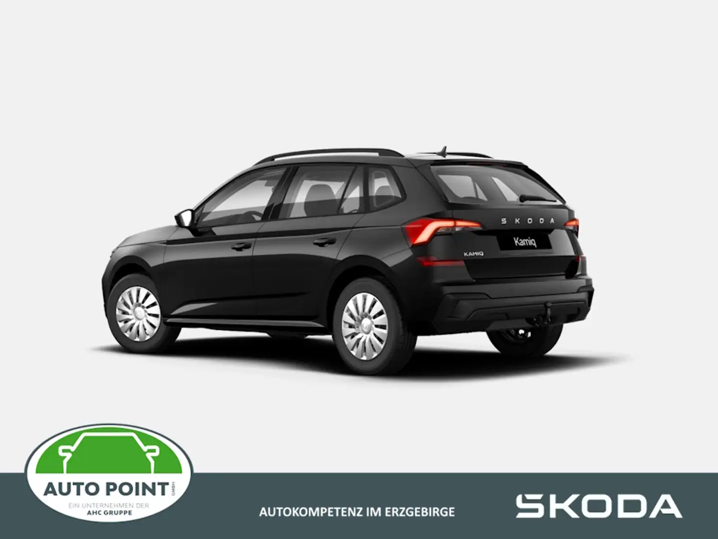 Skoda Kamiq Essence 1,0 TSI DSG AHK - sofort verfügbar! Schwarz - 2