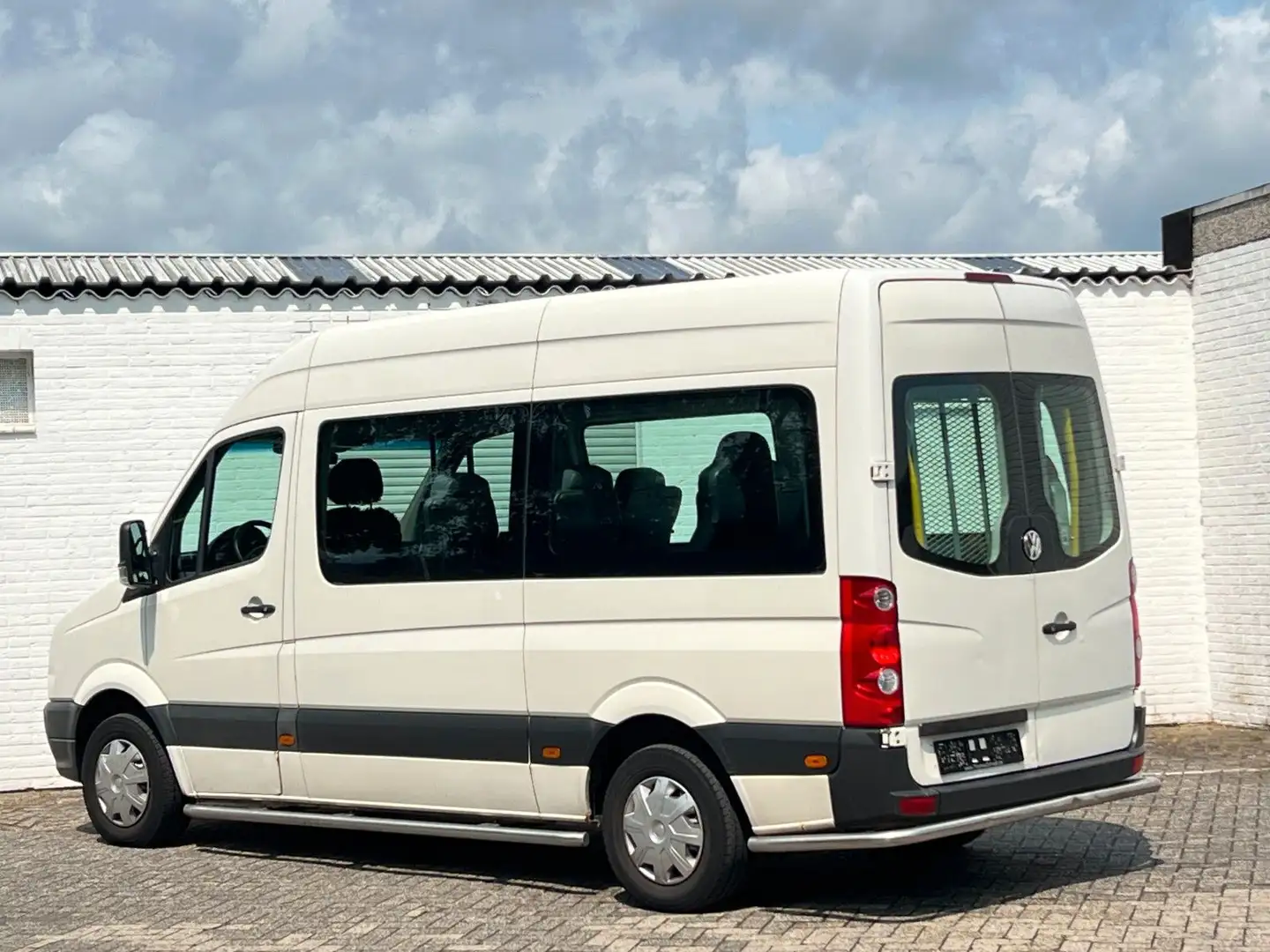 Volkswagen Crafter 2.5 Tdi Tribus 6 Sitze+Lift Klima Euro 4 Blanc - 2