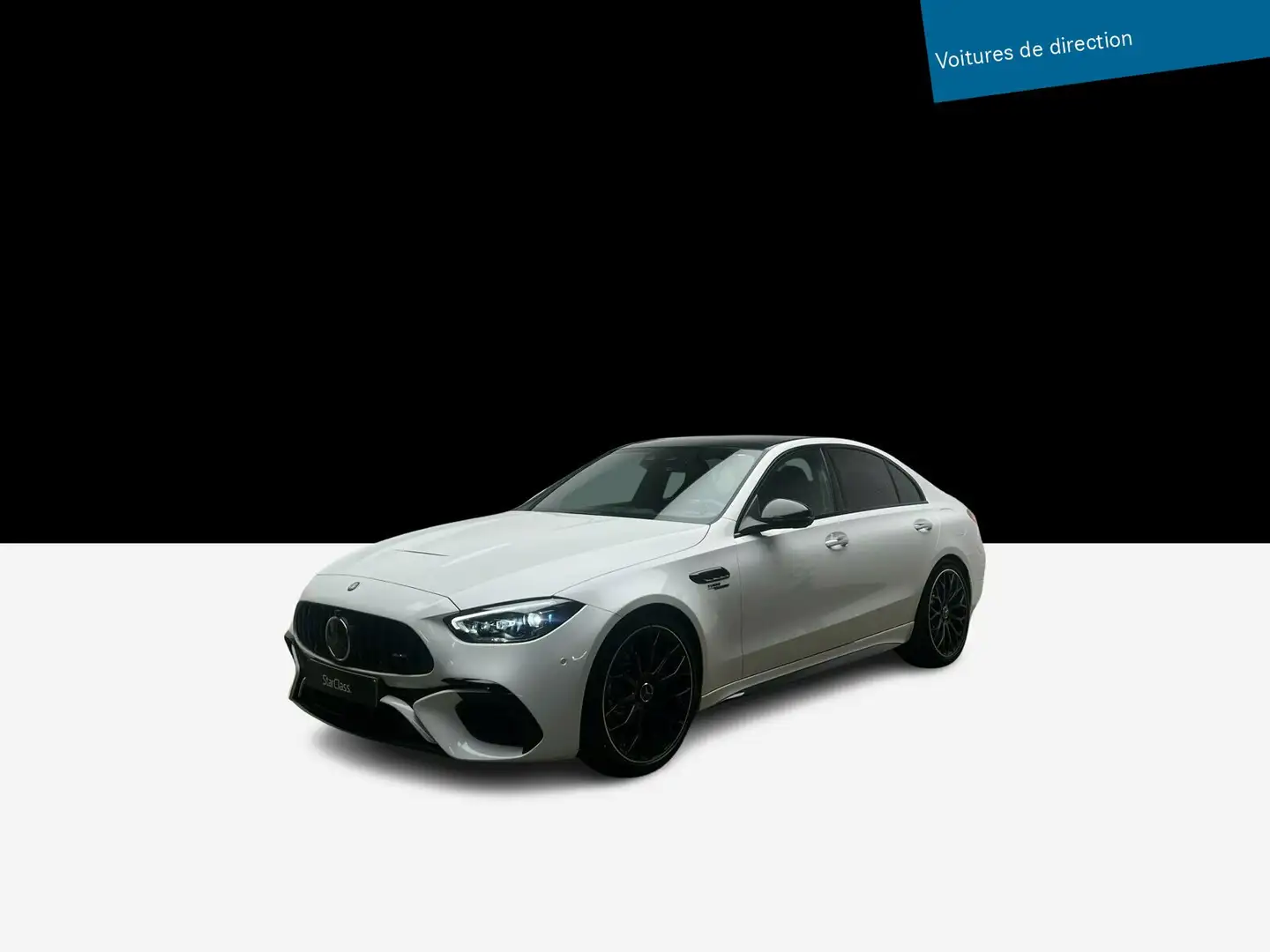 Mercedes-Benz C 63 AMG Mercedes-AMG C 63 S E PERFORMANCE - Voitures de di Blanc - 1