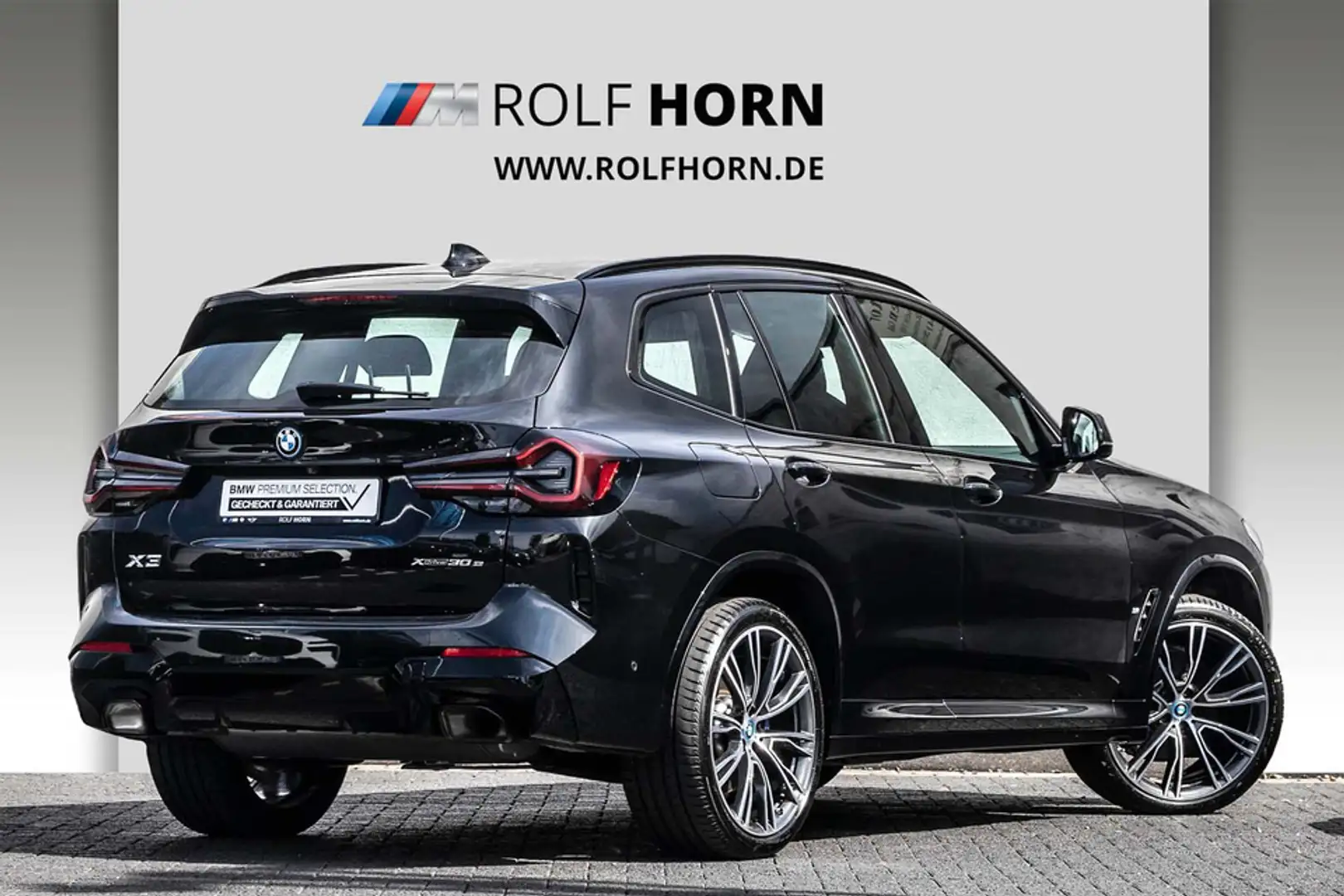 BMW X3 xDrive30e M Sportpaket HeadUp HiFi 21" Laser Schwarz - 2