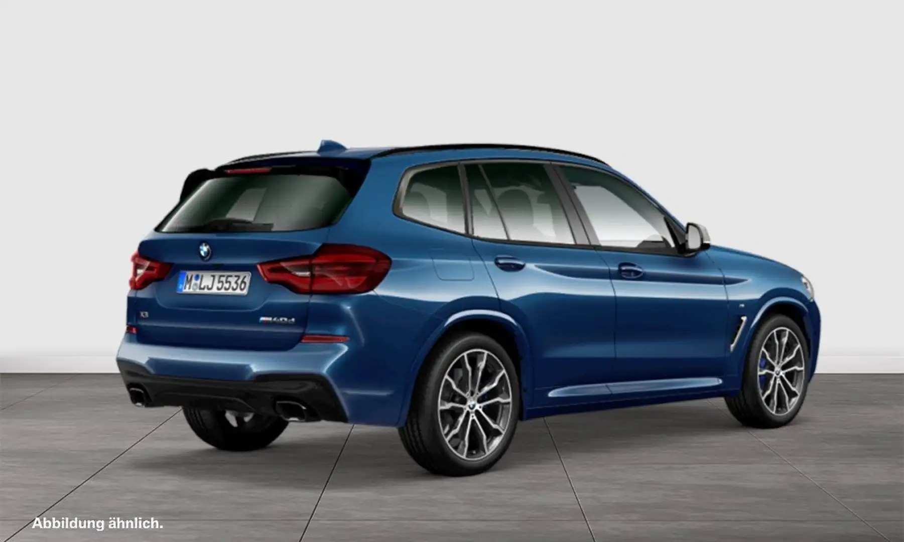 BMW X3 M 40d Pano ACC HuD DA+ PA HiFi 18'' DAB LED Blau - 2