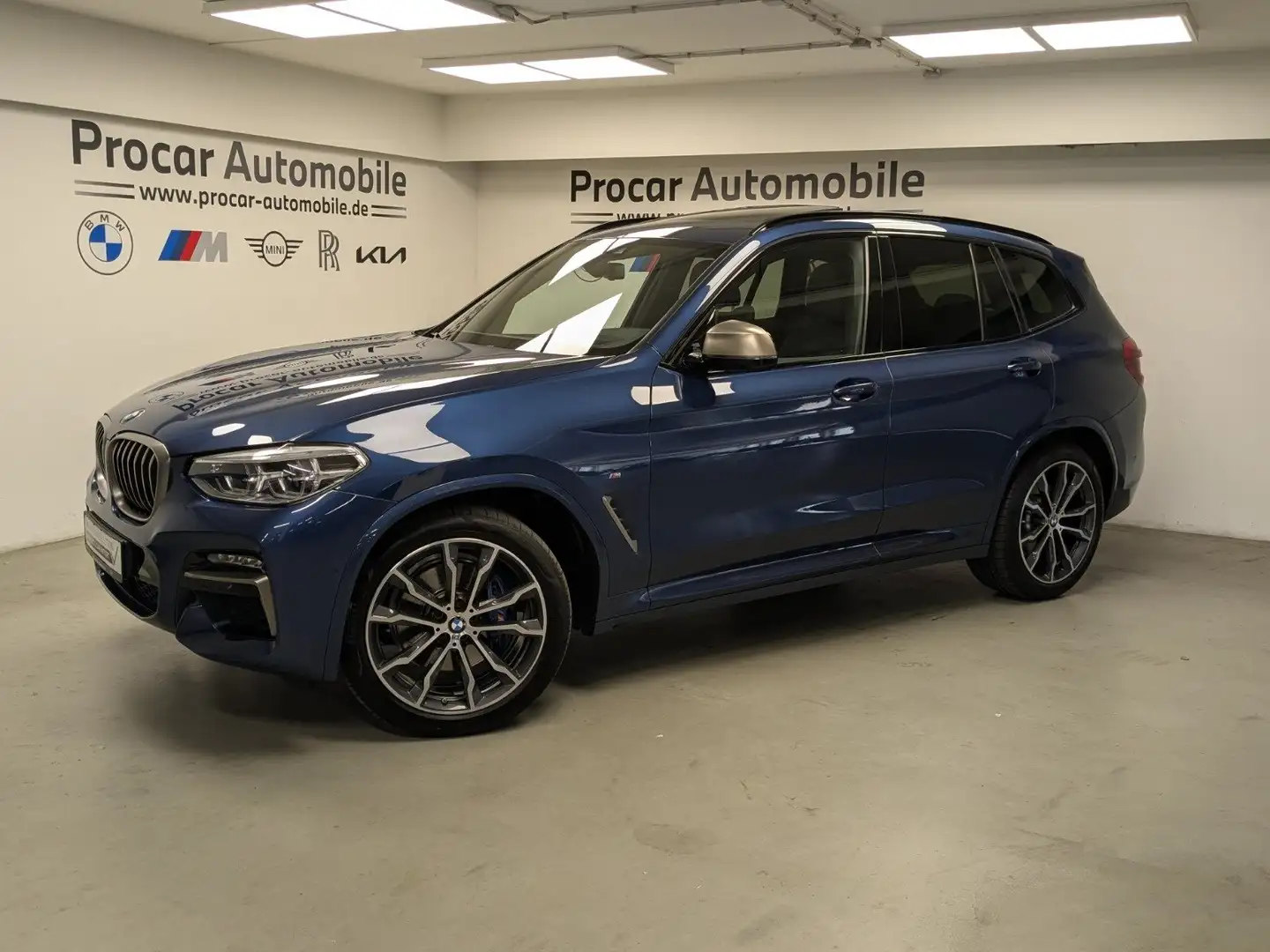 BMW X3 M 40d Pano ACC HuD DA+ PA HiFi 18'' DAB LED Blau - 2