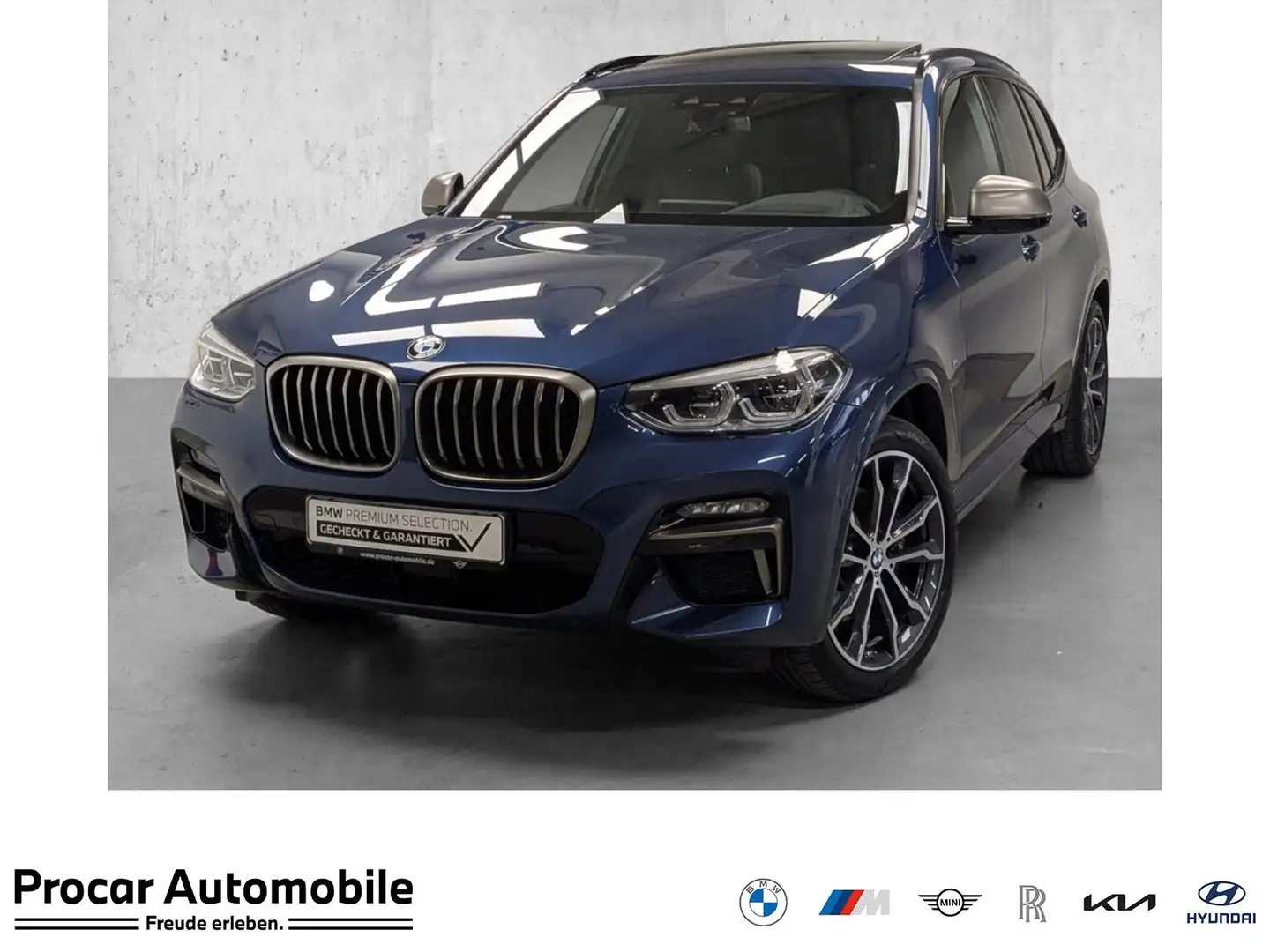 BMW X3 M 40d Pano ACC HuD DA+ PA HiFi 18'' DAB LED Blu/Azzurro - 1
