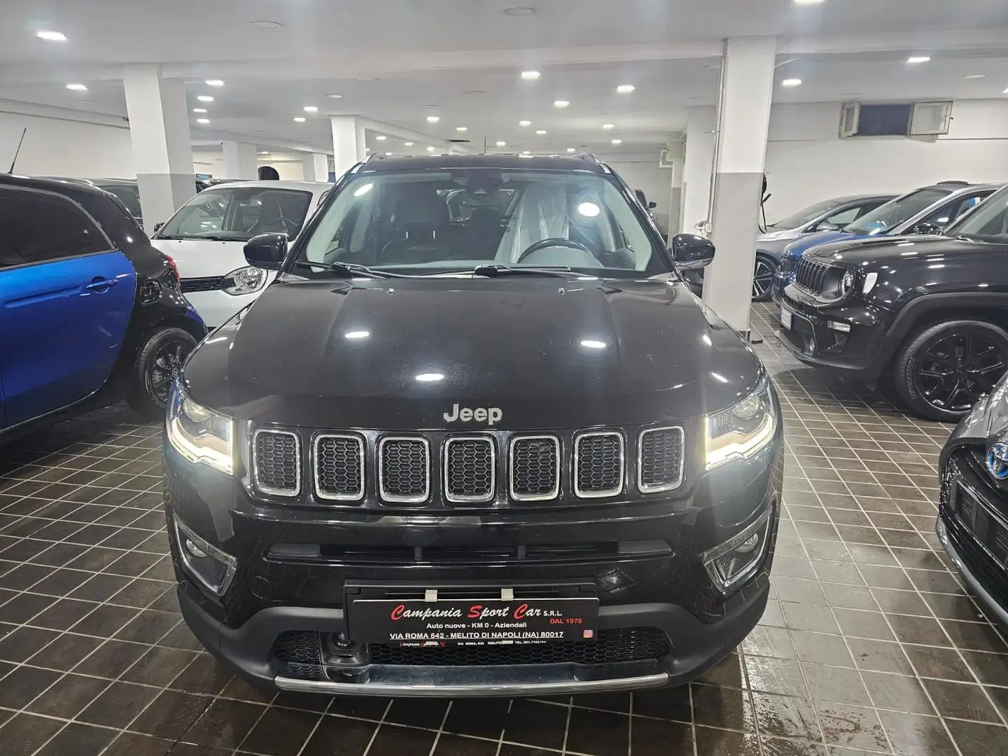 Jeep Compass LIMITED MY20 1.4 BENZ/GPL 140CV - UFFICIALE JEEP Zwart - 2