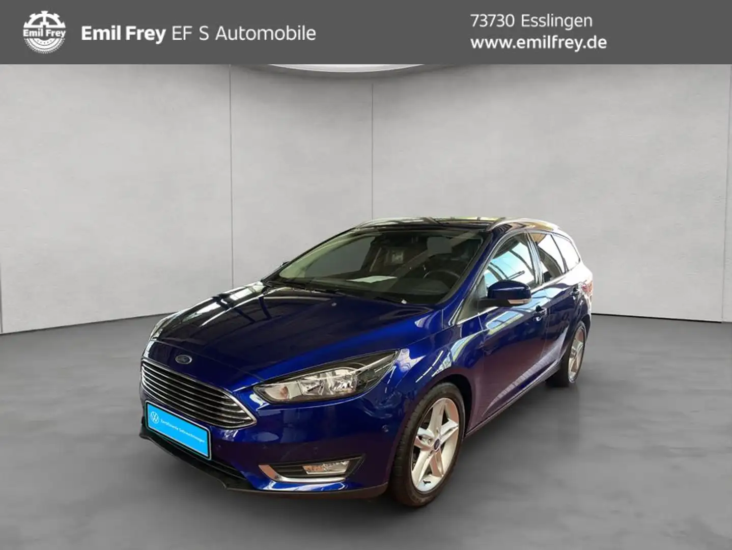 Ford Focus Turnier 1.5 EcoBoost Start-Stopp-System Tita Blau - 1