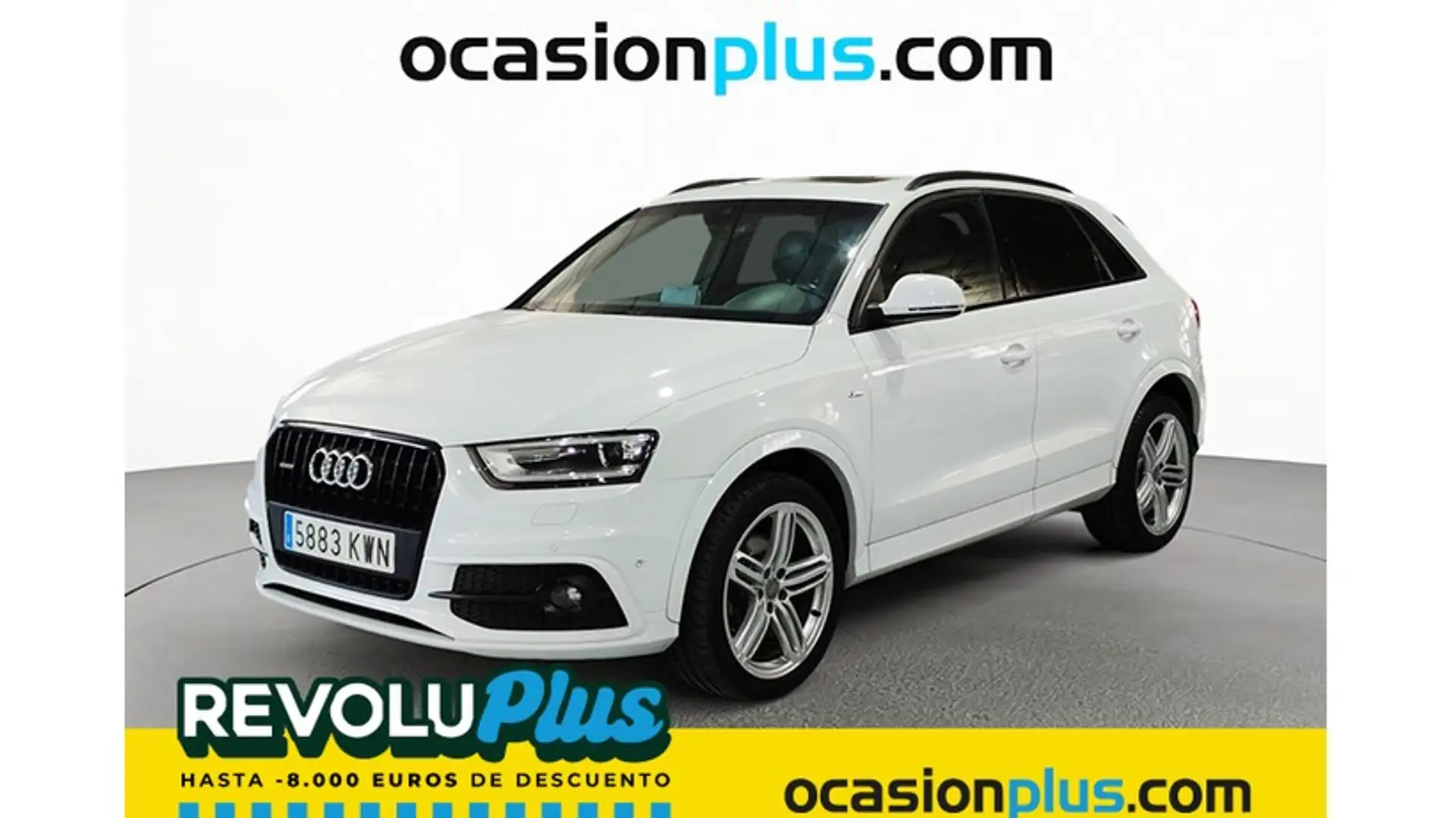 Audi Q3 2.0TDI Attraction quattro S-Tronic 177 Blanco - 1