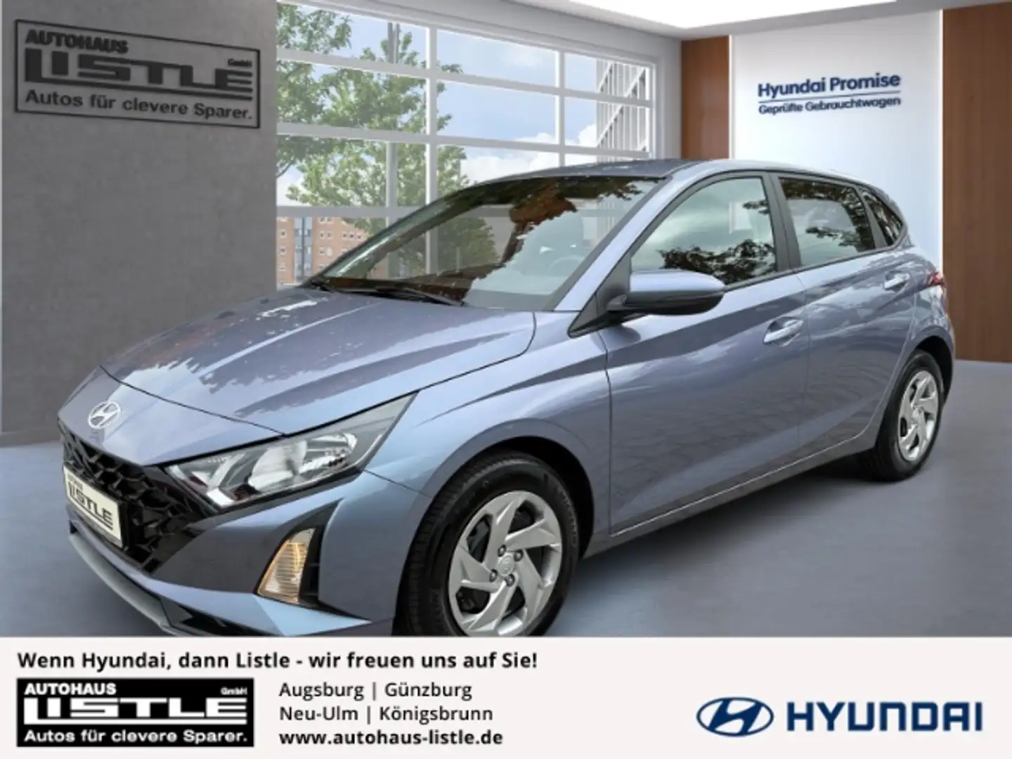 Hyundai i20 Essential 1.0 T-GDI +CARPLAY+TEMPOMAT+SHZ+RFK+KLIM Grau - 1