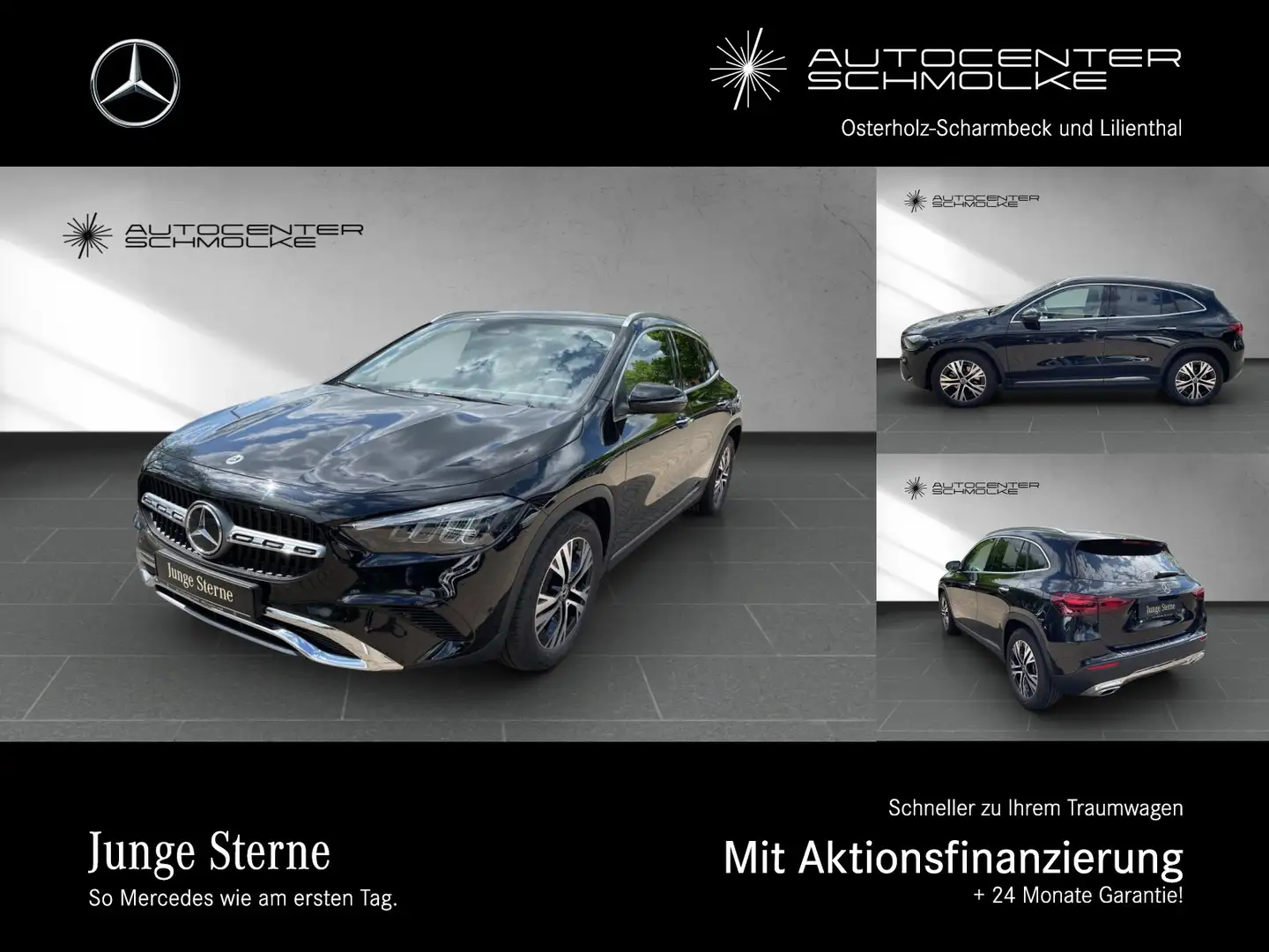 Mercedes-Benz GLA 200 GLA 200 Advanced+ AHK*MEMORY*RFK*TOTWINKEL*MBUX* Schwarz - 1