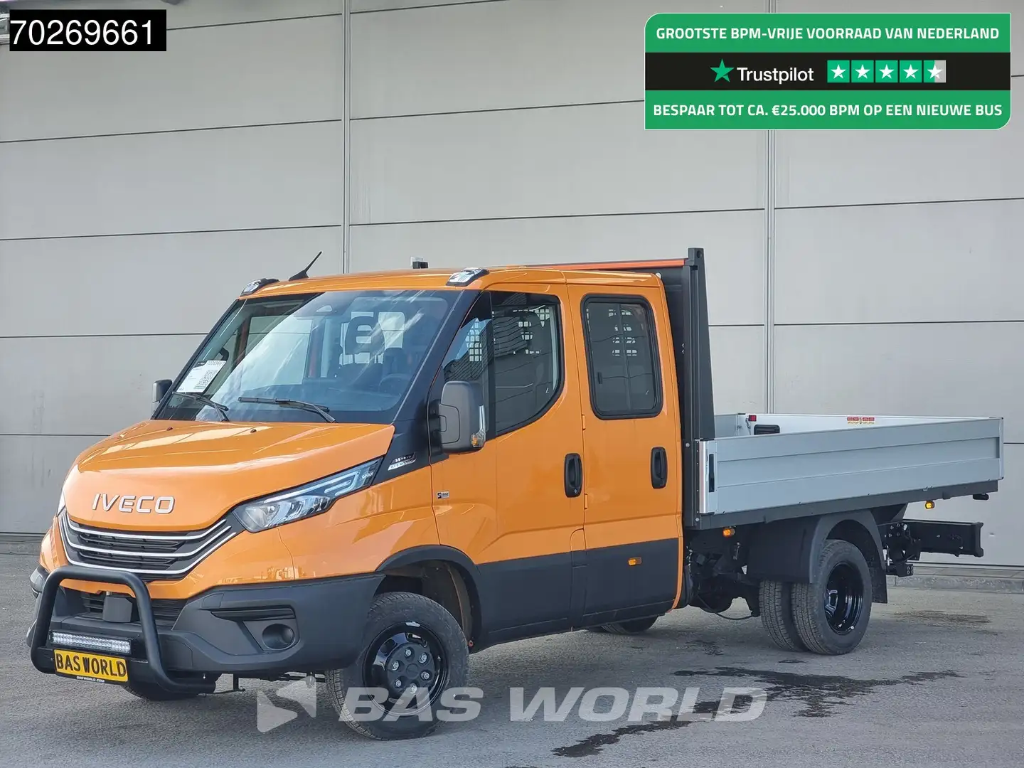Iveco Daily 35C21 3.0 210PK Black Edition 2025model Dubbel Cab Portocaliu - 1