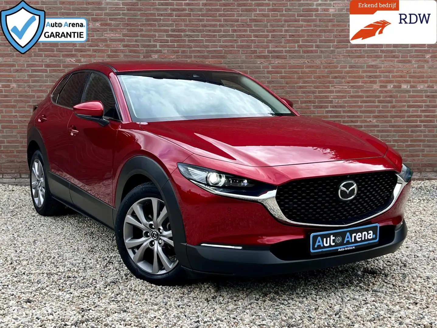 Mazda CX-30 2.0 e-SkyActiv M Hybrid | Leer | BOSE | 360° Camer Rood - 1