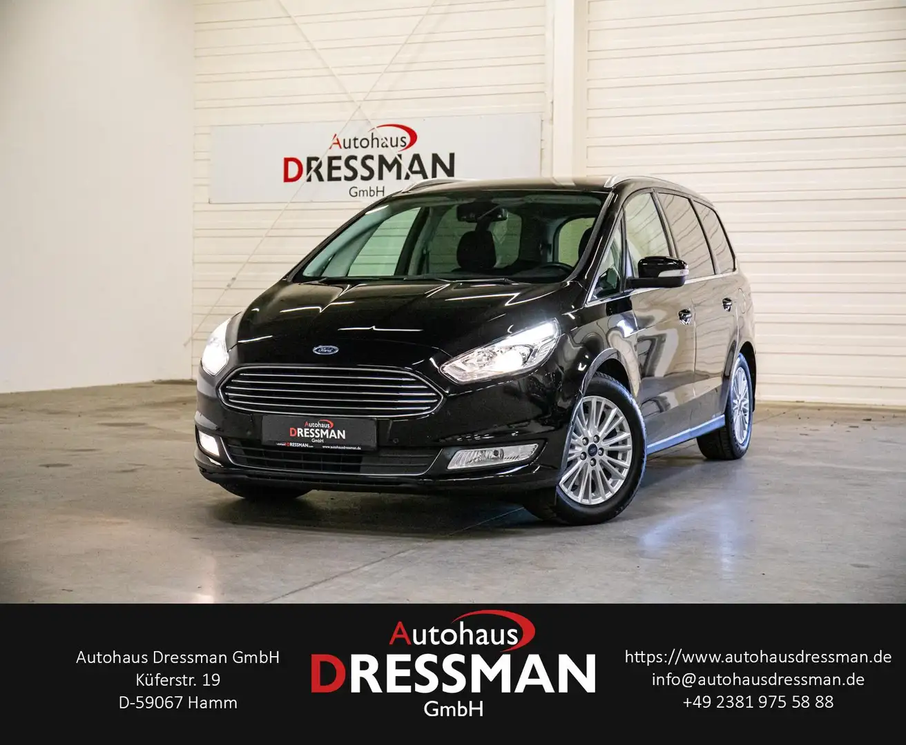 Ford Galaxy 2.0 TDCi Titanium DAB TEMPOMAT 7 SITZE Černá - 1