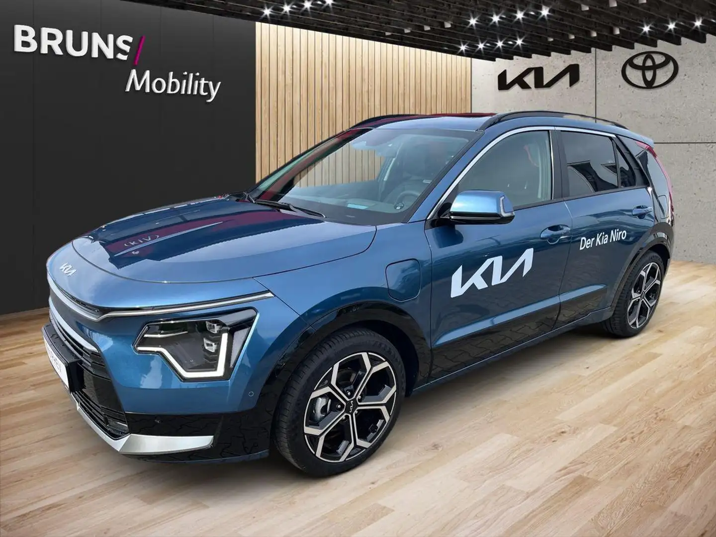 Kia Niro 1.6 PHEV Spirit, 18Z, TECH, REX, GLASDACH Kék - 2