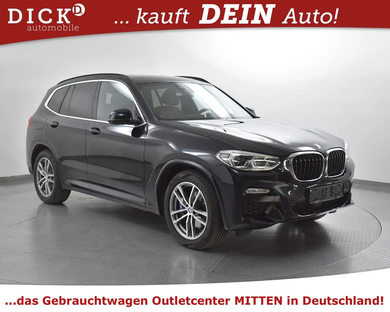 BMW X3 30d M Sport/PAKET+PANO+STANDHZ+MEMO+360°+VOLL Schwarz - 1