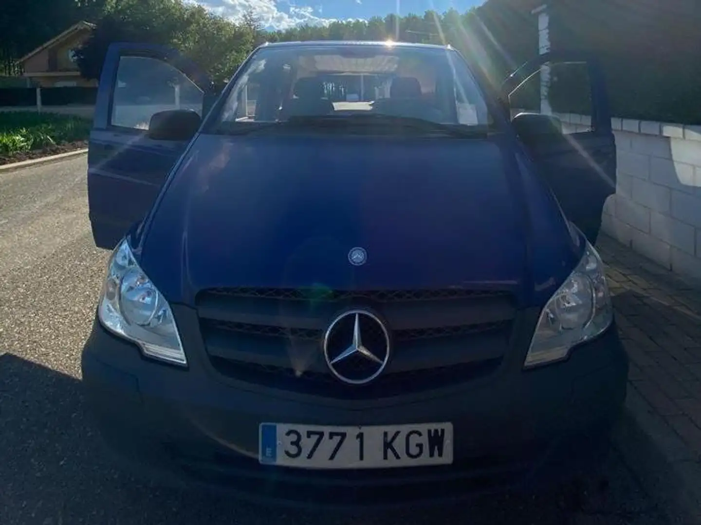 Mercedes-Benz Vito Vito Crew 113CDI Larga Kék - 1