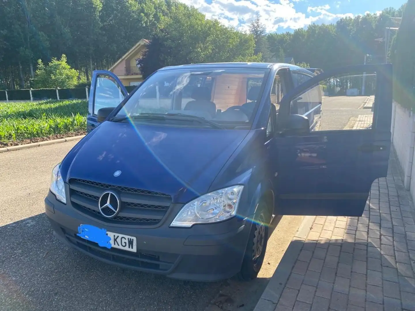 Mercedes-Benz Vito Vito Crew 113CDI Larga Kék - 2