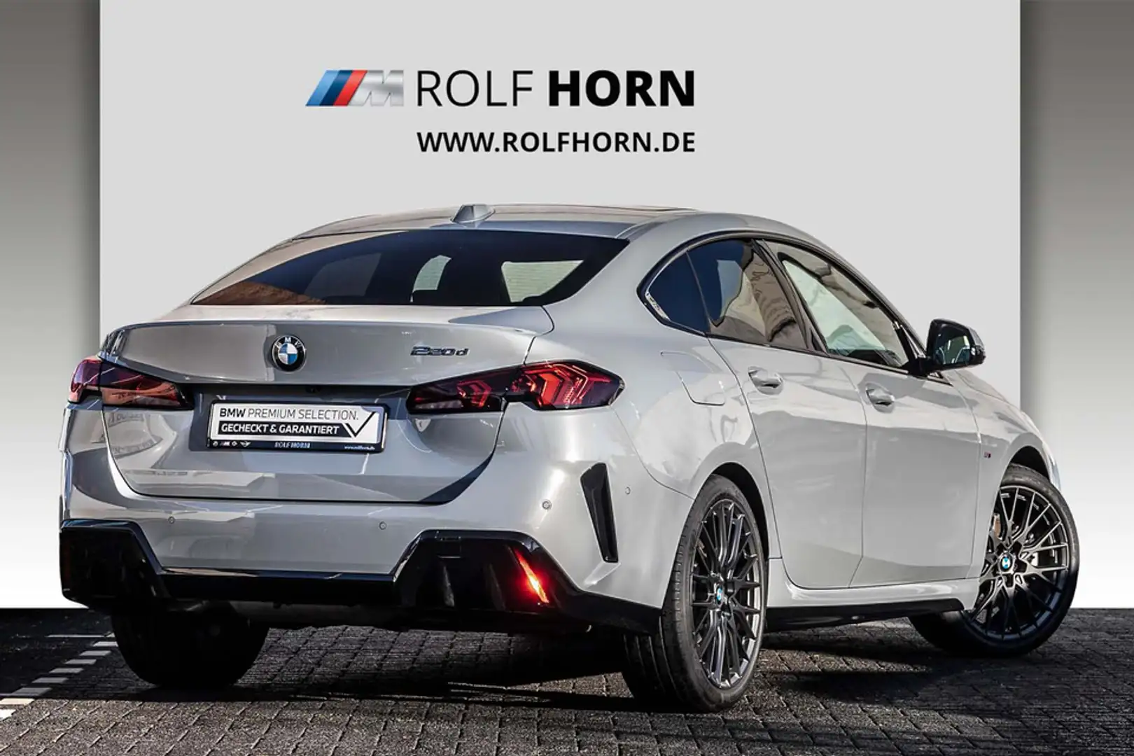 BMW 220 d Gran Coupe M Sportpaket Pano HUD AHK RfKam. Grau - 2