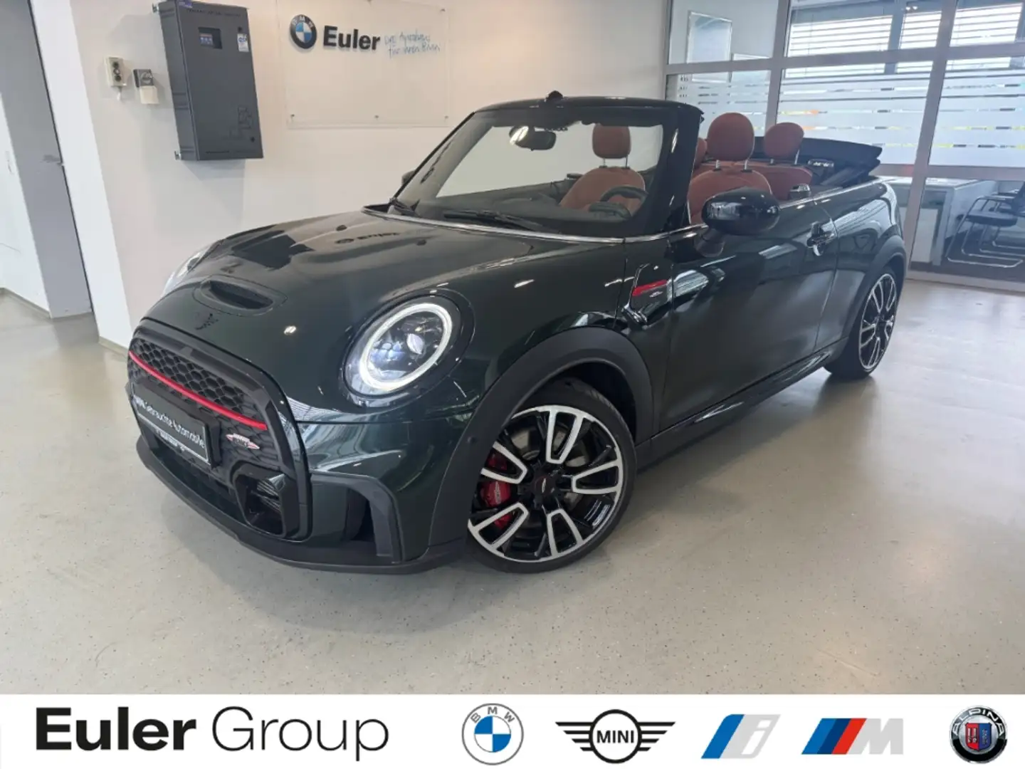 MINI John Cooper Works Cabrio Navi Leder LED Rückfahrkamera Zelená - 1