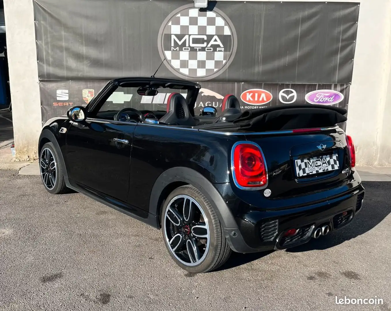 MINI One cooper sd cabriolet jcw Zwart - 2