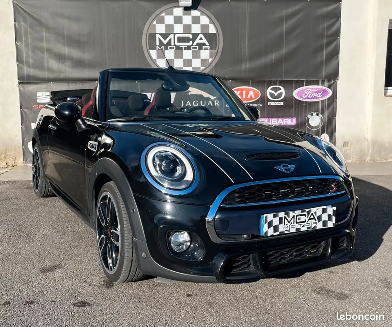 MINI One cooper sd cabriolet jcw Zwart - 1