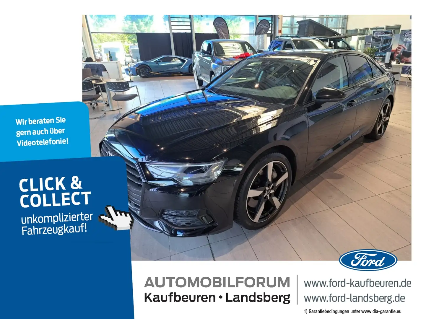 Audi A6 50 2.0 TFSI quattro e sport LED Navi SHZ RFK Noir - 1