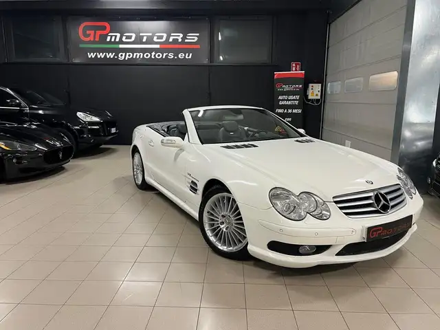 Mercedes-Benz SL 55 AMG 500CV  BIANCO ORIGINALE ! TAGLIANDI TUTTI MERCEDES