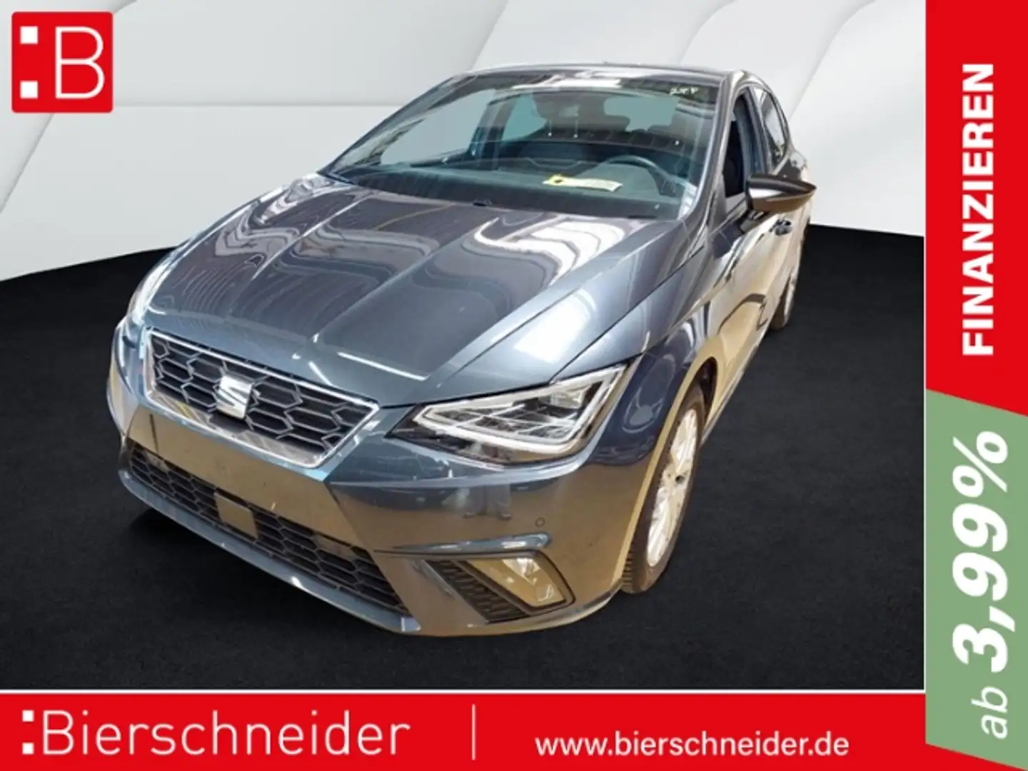 SEAT Ibiza 1.0 TSI FR NAVI REAR VIEW SHZ LED Grau - 1