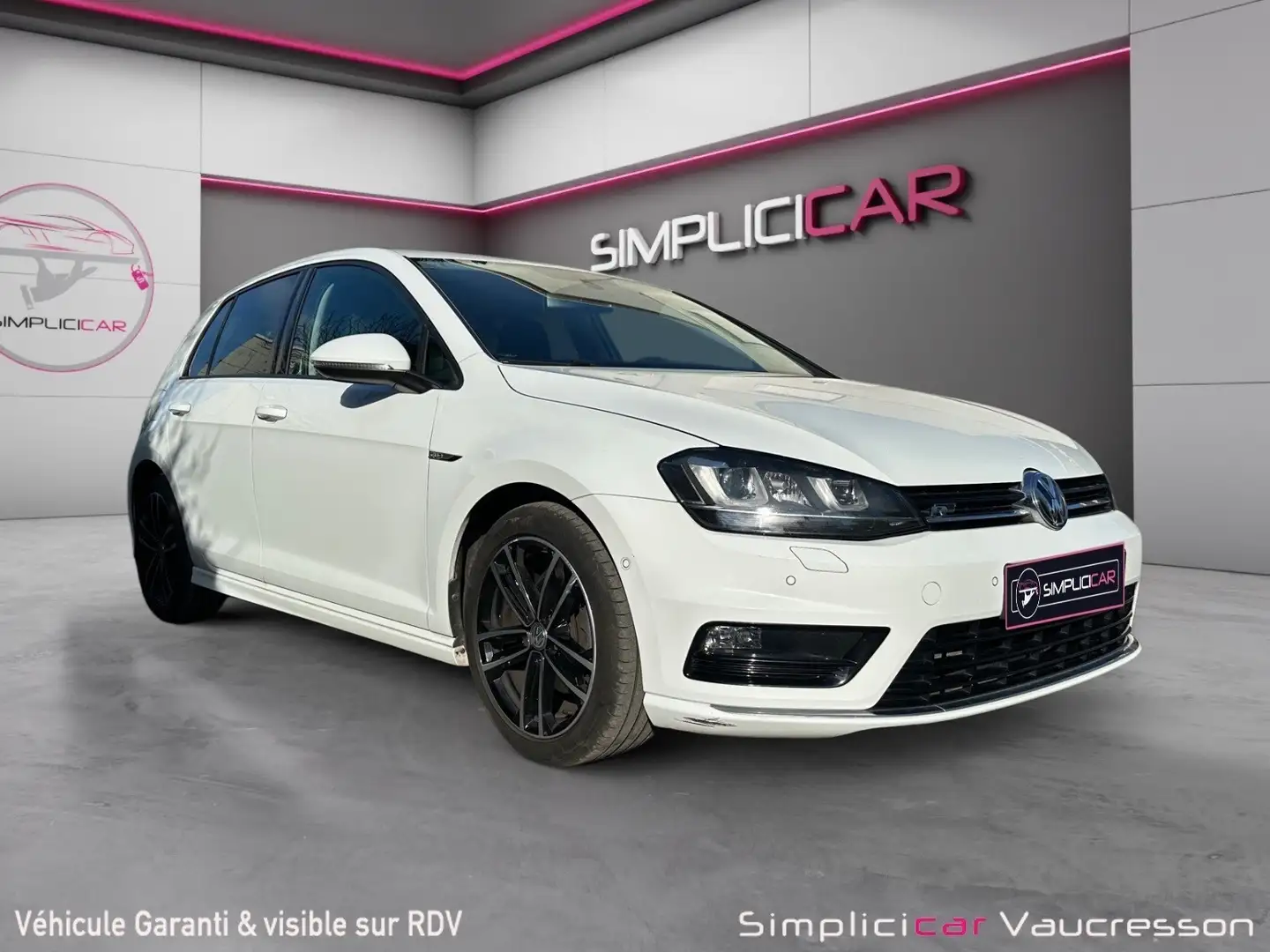 Volkswagen Golf Cup Blanc - 1