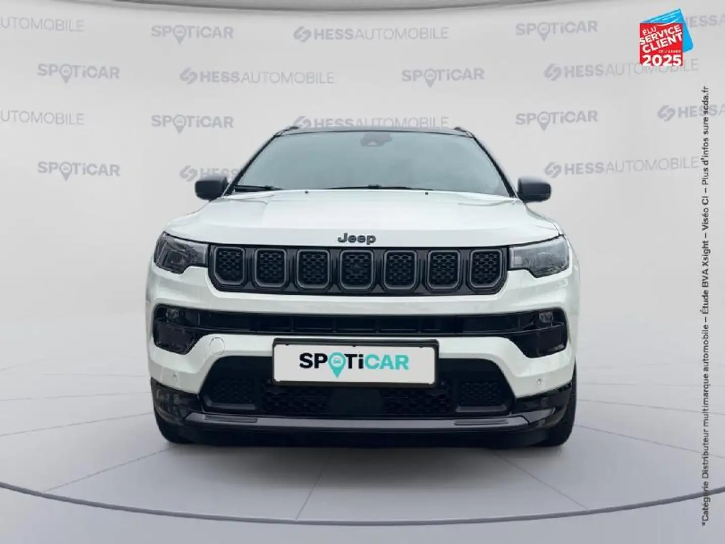 Jeep Compass 1.3 TURBO T4 190CH PHEV 4XE 80TH ANNIVERSARY AT6 EAWD TOUVRANT CAMERA Schwarz - 2