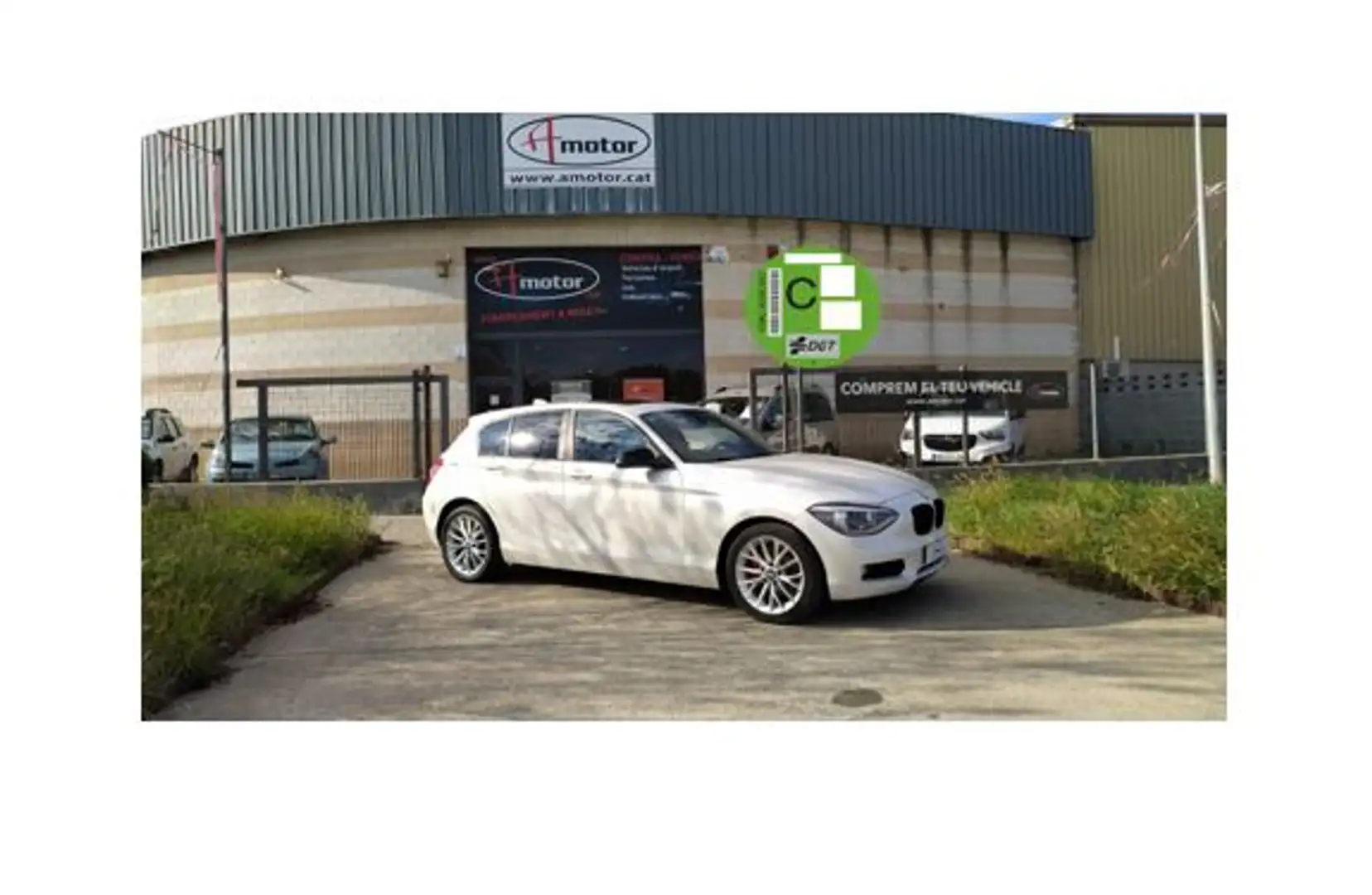 BMW 118 118d Wit - 1