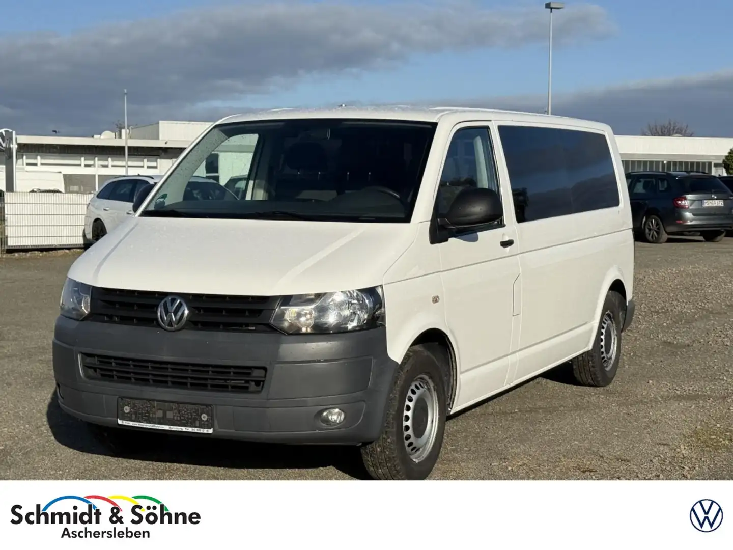 Volkswagen T5 Caravelle 2.0 TDI LR 6-Gang NUR HÄNDLER! Klima Fenster el. Weiß - 1