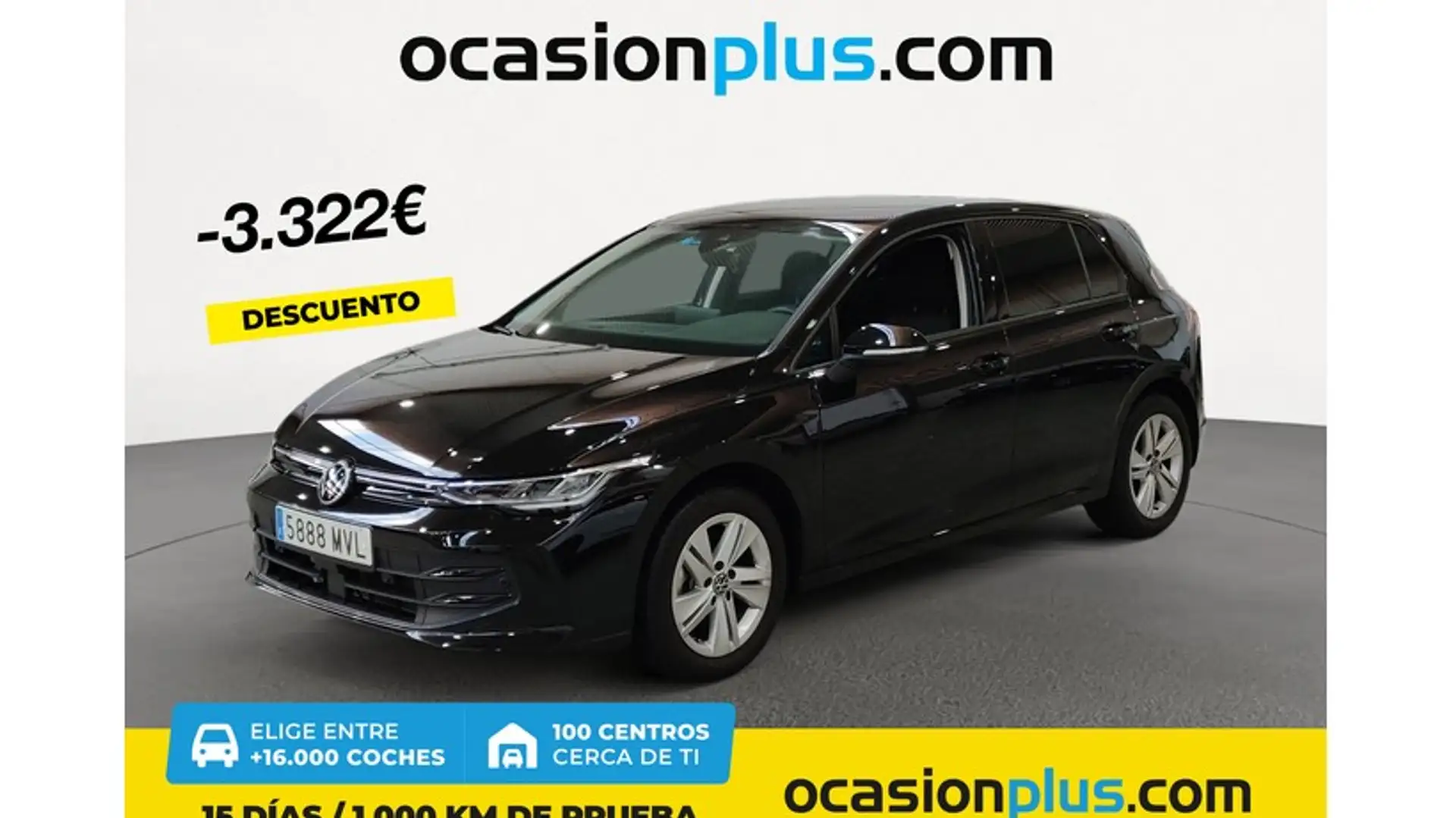 Volkswagen Golf 1.5 TSI 85kW Negro - 1