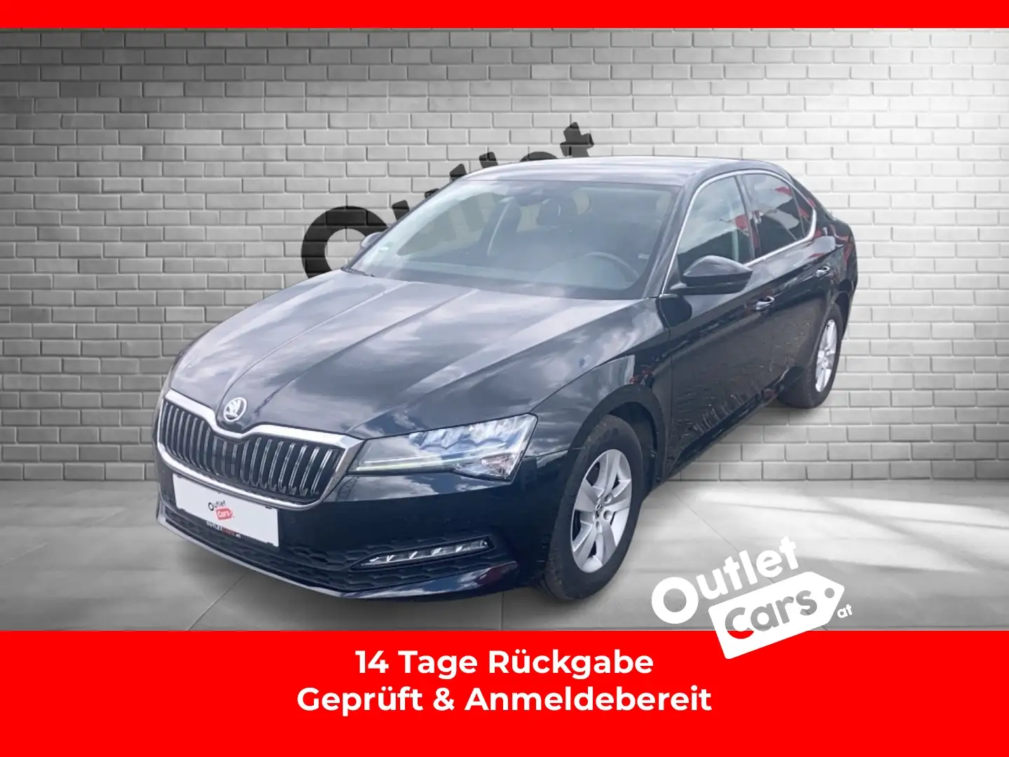 Skoda Superb 2.0 TDI Ambition AHK+LED+NAVI+KeyLess+LM Schwarz - 1