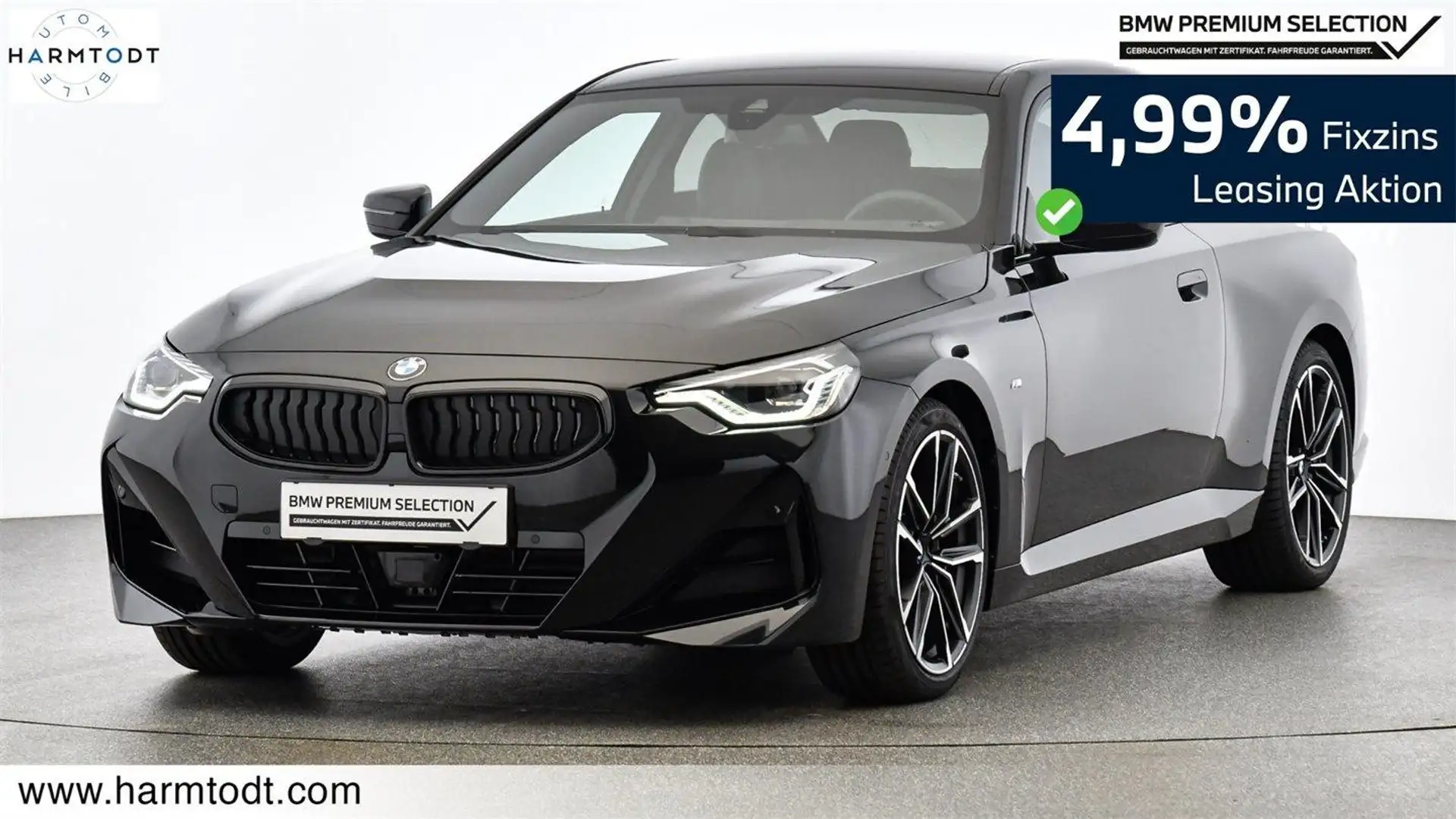 BMW 220 d Schwarz - 1