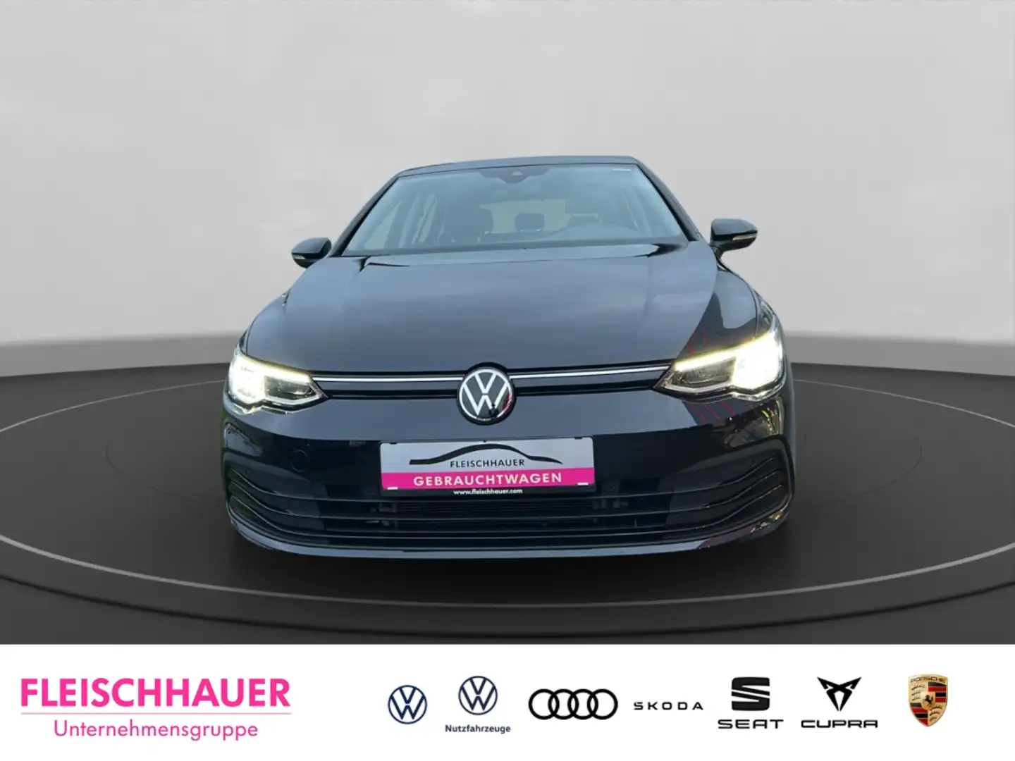 Volkswagen Golf VIII 1,5 Life+SHZ+KLIMAAUT+ACC+LED+NAVI Schwarz - 2