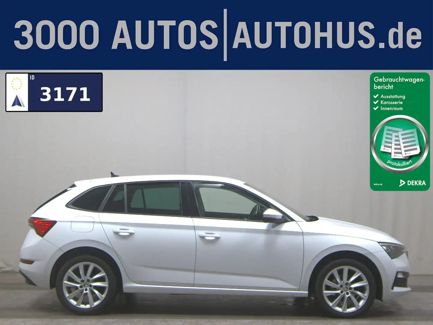 Skoda Scala 1.6 TDI Style Navi LED vc PDC Shz ACC Weiß - 1